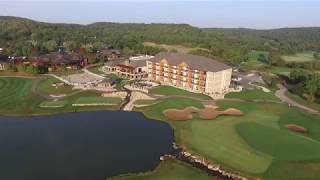 Flyover Old Kinderhook Hotel - Lake of Ozarks, Missouri